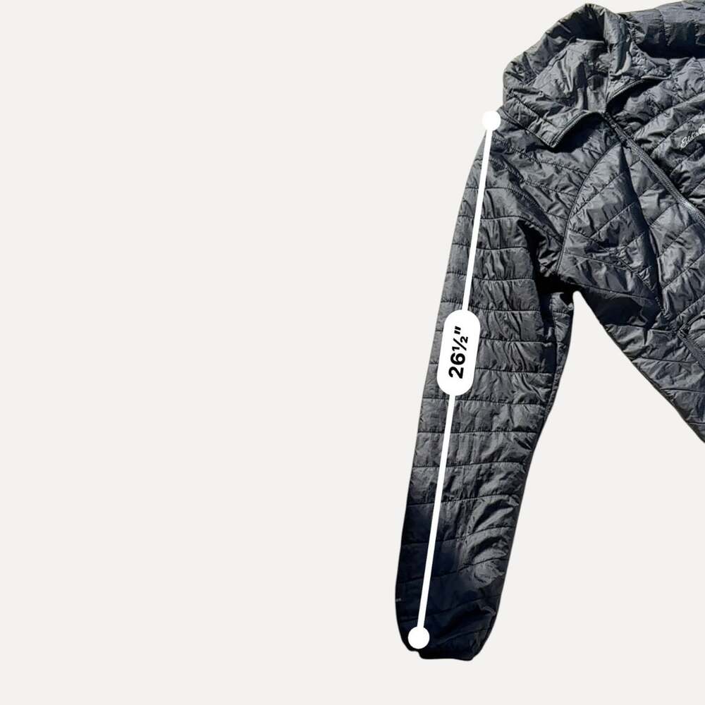Eddie Bauer First Ascent Pertex Quantum Eco Quilted Jacket Black ~Size S - Picture 16 of 16